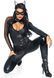 Эротический костюм супергероя-кошечки Leg Avenue Wicked Kitty M, комбинезон, пояс, маска, ушки SO9129 фото 5