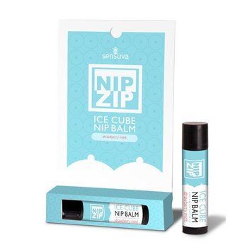 Стимулювальний бальзам для сосків Sensuva &ndash; Nip Zip Strawberry Mint (4 г) охолоджувальний SO3179 фото