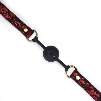 Воздухопроницаемый кляп Liebe Seele Victorian Garden Ball Gag SO9470 фото