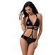 Боді монокіні під латекс Passion Exclusive LAMIS BODY XXL/XXXL, black PS24803 фото 1
