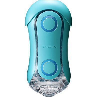 Мастурбатор Tenga Flip Orb &mdash; Ocean Blue, з можливістю зміни тиску та стимулювальними кульками всередині SX1330 фото
