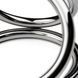 Потрійне ерекційне кільце Sinner Gear Unbendable &ndash; Triad Chamber Metal Cock and Ball Ring &ndash; Large SO4617 фото 2