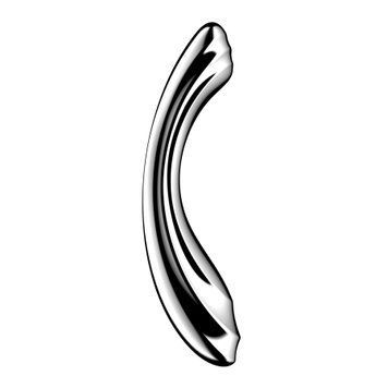 Металлический дилдо Satisfyer Pure Gravity 2, двусторонний, можно нагревать и охлаждать, очень тяжелый SX3254 фото