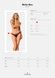 Сетчатые трусики под омбре Obsessive Bella Rou panties XS/S SO7855 фото 7