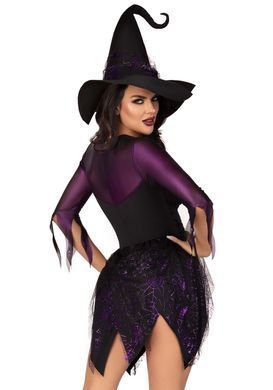 Костюм ведьмы Leg Avenue Mystical Witch S, платье, шляпа SO9184 фото