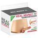 Силіконові трусики з фалоімітатором Real Body Real Manly, S/M, суцільна конструкція, для неї SO9954 фото 5