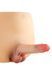 Силіконові трусики з фалоімітатором Real Body Real Manly, L/XL, суцільна конструкція, для неї SO9955 фото 4