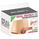 Силіконові трусики з фалоімітатором Real Body Real Manly, L/XL, суцільна конструкція, для неї SO9955 фото 5
