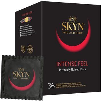 Безлатексные премиум-презервативы SKYN Intense Feel 36 шт, точечный рельеф SX2396 фото