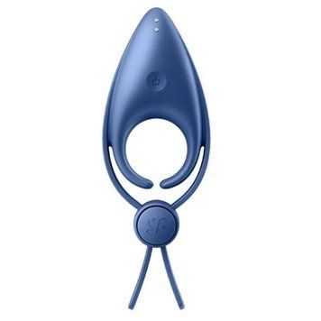 Эрекционное виброкольцо лассо с регулировкой размера Satisfyer Sniper Blue SO6080 фото