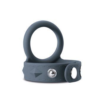 Двойное эрекционное кольцо Boners Cock & Ball Strap L, регулировка диаметра, 3,5&ndash;6 см SO8858 фото