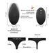 Вібратор у трусики Dorcel DISCREET VIBE L, підігрів та пульт ДК, трусики в комплекті SO6244 фото 4