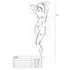 Бодистокинг Passion BS059 red, комбинезон, имитация чулок PBS059R фото 4
