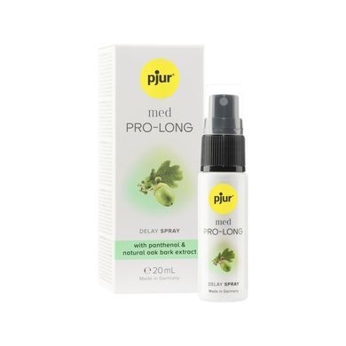 Спрей-пролонгатор pjur med Pro-long Spray 20 мл, с экстрактом дубовой коры и пантенолом PJ10910 фото