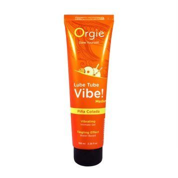 Вібролубрикант Orgie Lube Tube Vibe! Pina Colada 100 мл SX3135 фото