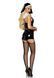 (SALE)Виниловый костюм монашки Leg Avenue Sinful Sister M, комбинезон, воротник, пояс, головной убор SO7992 фото 2
