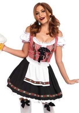 Баварський костюм &laquo;Октоберфест&raquo; Leg Avenue Beer Garden Babe L SO7925 фото