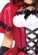 Эротический костюм Красной шапочки Leg Avenue Gothic Red Riding Hood M, платье, накидка SO9123 фото 3