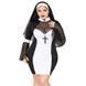 Еротичний костюм черниці JSY &laquo;Грішниця Лола&raquo; Plus Size Black, сукня, хрест, апостольник SO8359 фото 1