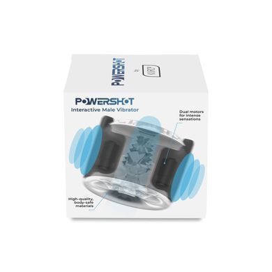Интерактивный мастурбатор 2в1 с вибрацией KIIROO PowerShot, компактный, 2 вибромотора SX3196 фото