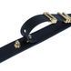 Ошейник LOCKINK Dark DIY Alphabet Collar, черный, искусственная кожа, буквы со стразами SX0900 фото 8