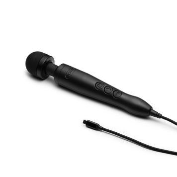 Вибромассажер DOXY3 USB-C Massager MATTE BLACK, кабель USB-C, регулируемая интенсивность, компактный SX2453 фото